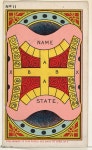 | Puzzle Card Number 11, A Public Man Puzzle, from the Jokes series (N118) issued by Duke Sons & Co. to promote Honest Long Cut... 