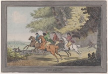 Thomas Rowlandson - The Chase - The Metropolitan Museum of Art