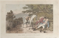 Thomas Rowlandson - Quae Genus Assisting a Traveler - The Metropolitan Museum of Art