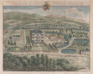 Johannes Kip | Shipton Moyne, The Seat of Walter Estcourt, Esq., plate 340 from The Ancient and Present State of Gloucestershire... 