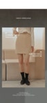 커먼유니크 [9천장돌파/미니,미디,롱 기장옵션] 하이린 베이직 H 라인 스커트 (봄/간절기/정장치마/격식룩/하객룩/출근룩/오피스룩)