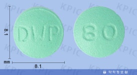 진코엑스정80mg Ginkgoex Tab. 80mg 의약품 정보