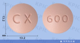 치렉스정600mg Chirex Tab. 600mg 의약품 정보