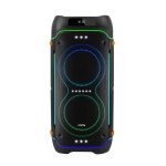 Coms 이동식 UHF 블루투스 스피커 앰프 무선 마이크 최대 400W 노래방... UHF 블루투스 스피커 앰프 무선 마이크 최대 400W 노래방 버스킹 [KY800]