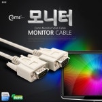 Coms 일반형 모니터 케이블 15핀/9핀 1.8M - M/M 타입 (구형모니터용) / VGA(D-SUB, RGB)[C0181] : 연결기기(케이블,컨버터,젠더 등) > 컴퓨터... 