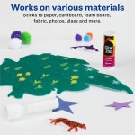Clear Application Permanent Glue Stics, .26 oz, Stick, 18/Pack - Newegg.com