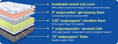 Sealy Dreamlife™ 14-in. Hybrid Mattress-in-a-Box
