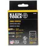 Klein Tools 19/32-in Metal Insulated Cable Staple (300-Pack) 450003 at Lowes.com Klein Tools Insulated Cable Staples, 11/32-Inch... 