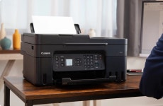 Canon PIXMA G4270 Wireless MegaTank All-In-One Color Inkjet Printer, Black - Newegg.com
