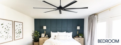 Parrot Uncle 100-in Matte Black Indoor/Outdoor Ceiling Fan and Remote (7-Blade) F8311BKS110V at Lowes.com Parrot Uncle 100-in... 