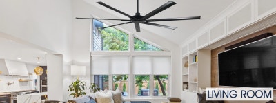 Parrot Uncle 100-in Matte Black Indoor/Outdoor Ceiling Fan and Remote (7-Blade) F8311BKS110V at Lowes.com Parrot Uncle 100-in... 