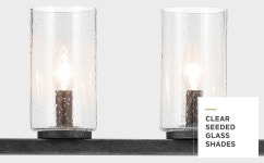 Kichler Barrington 5-Light Distressed Black Farmhouse Chandelier 82410 at Lowes.com Kichler Barrington 5 -Light Distressed Black... 
