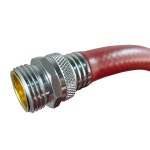 FLEXON 5/8-in x 100-ft Heavy Rubber and Vinyl Red Hose FA58100CN at Lowes.com FLEXON 5/8-in x 100-ft Heavy -Duty Rubber and vinyl... 