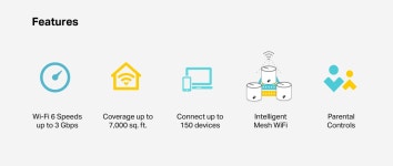 TP-Link Deco X60 AX3000 Whole Home Mesh Wi-Fi 6 System (3-Pack)