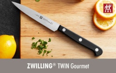 Zwilling Premium Stainless Steel 9pc Steak Knife Block Set - Stamped German Stainless Steel, No-Stain Blades, Dishwasher Safe... 