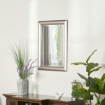 Style Selections 26-in W x 32-in H Silver Beveled Wall Mirror L1-MH-717 at Lowes.com Style Selections 26-in W x 32.0-in H... 