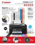 Canon PIXMA G4270 Wireless MegaTank All-In-One Color Inkjet Printer, Black - Newegg.com