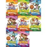 [이퓨쳐] School Phonics SB 1-4 + WB 1-4 세트 (전8권) | - 교보문고