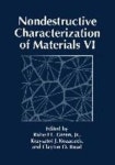 Nondestructive Characterization of Materials VI | Green,R. - 교보문고