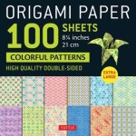 Origami Paper 100 Sheets Colorful Patterns 8 1/4 (21 CM) | Tuttle Studio - 교보문고