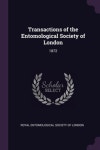 Transactions of the Entomological Society of London | Royal Entomological Society of London - 교보문고