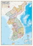 우리나라 지도 행정(80x110) | 나우맵소프트 편집부 - 교보문고