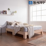 동서가구 힐링 무헤드 편백 원목 침대 SS [매트별도] - 에누리 가격비교