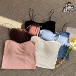 혀니미니 HNMN 900064 여자 크롭 끈 나시 브라 캡내장 탑 . 블루 - 에누리 가격비교  혀니미니 HNMN 900064 여자 크롭 끈 나시 브라 캡내장 탑... 