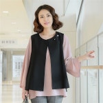 조이마담 J2562 체크 앤 무지 브로치 베스트 엄마옷 50대60대중년여성의류 조끼_P0754115 - 에누리 가격비교