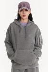 지퍼포켓 피그먼트 후드 (GREY)_HELEMENT - 코오롱몰 지퍼포켓 피그먼트 후드 (GREY)