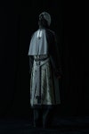 [버드 체]GREY GLENCHECK COTTON MIX DECONSTRUCTED TRENCH COAT [W CONCEPT]