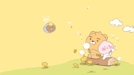 카카오프렌즈 4월 배경화면 > 배경화면 | 쿨엔조이 카카오프렌즈  4월 배경화면 > 배경화면 | 쿨엔조이