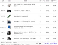 컴퓨터 견적좀 봐주세요(80~100사이) > 조립/견적 | 쿨엔조이