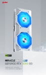 이엠텍, 시원하고 청량한 BLUE LED 듀얼 쿨링팬 탑재! 지포스 RTX™ 4060 MIRACLE WHITE D6 8GB LED 출시! > 뉴스/신제품 | 쿨엔조이