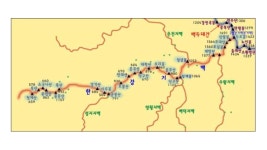 [지형코스해석] 벗고개가 양평 산줄기 종가집 종손이다 - New Dossa - [지형코스해석] 벗고개가 양평 산줄기 종가집 종손이다