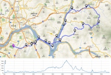 #### 폭파 ###### (토요중급] 5월 12일(토) 올팍-북한강길-다락재-유명산-역 서후 벗고개-6번국도 (레벨C) - New Dossa - #### 폭파 ###### (토요중급]... 