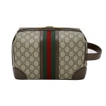 [구찌 뷰티][정상가:1,300,000원] 구찌 남성 사보이 코스메틱 베이지/에보니 클러치백 739391 96IWT 8745 [W CONCEPT]