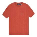 POLO RALPH LAUREN(폴로랄프로렌) 폴로랄프로렌 여성 포니 자수 포켓 레드 반팔티 211910423 002 | 신세계V [POLO RALPH LAUREN]... 