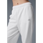 Alo 알로요가 애컬레이드 스웨트팬츠 화이트 - 울랄라 편집샵 Alo 알로요가 애컬레이드 스웨트팬츠 화이트