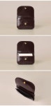 [꼬떼드무아]Ecrin card wallet - Chocolate brown [W CONCEPT]