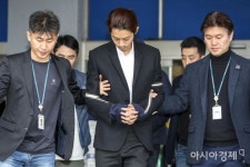 [포토] 정준영...오늘 검찰 송치