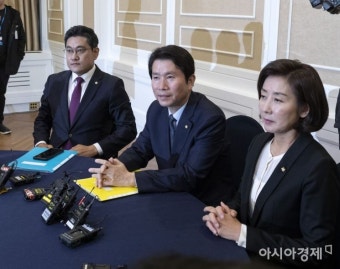 [포토] 선거법 관련 여야 원내대표 회동 - 아시아경제 [포토] 선거법 관련 여야 원내대표 회동