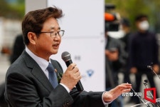 [포토]축사하는 박보균 문화체육관광부 장관 - 아시아경제 [포토]축사하는 박보균 문화체육관광부 장관