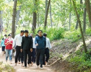 목포시, 초당산 맨발 둘레길 1㎞ 조성 - 아시아경제