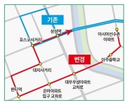 송파-강남 접근성 ↑... 송파구 3411번 버스 노선 대치동 경유 - 아시아경제