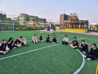 광진구, 대원여자고등학교 운동장 인조잔디 조성 - 아시아경제