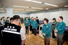 남양주시의회, 2025 을지연습 충무종합상황실 찾아 근무자 격려
