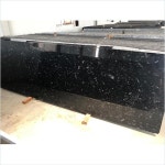 Pearl Black Granite Slab Application: Counter Tops at Best Price in Kishangarh | Sanwariya Granites