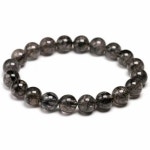 Black Tourmaline Stone Quartz Bracelet at 499.00 INR in Jaipur | H S R Enterprises Black Tourmaline Stone Quartz Bracelet at 499.... 