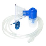 Transparent & Blue Mnp-215 Pediatric Nebulizer Mask at Best Price in Mumbai | Manish Enterprises